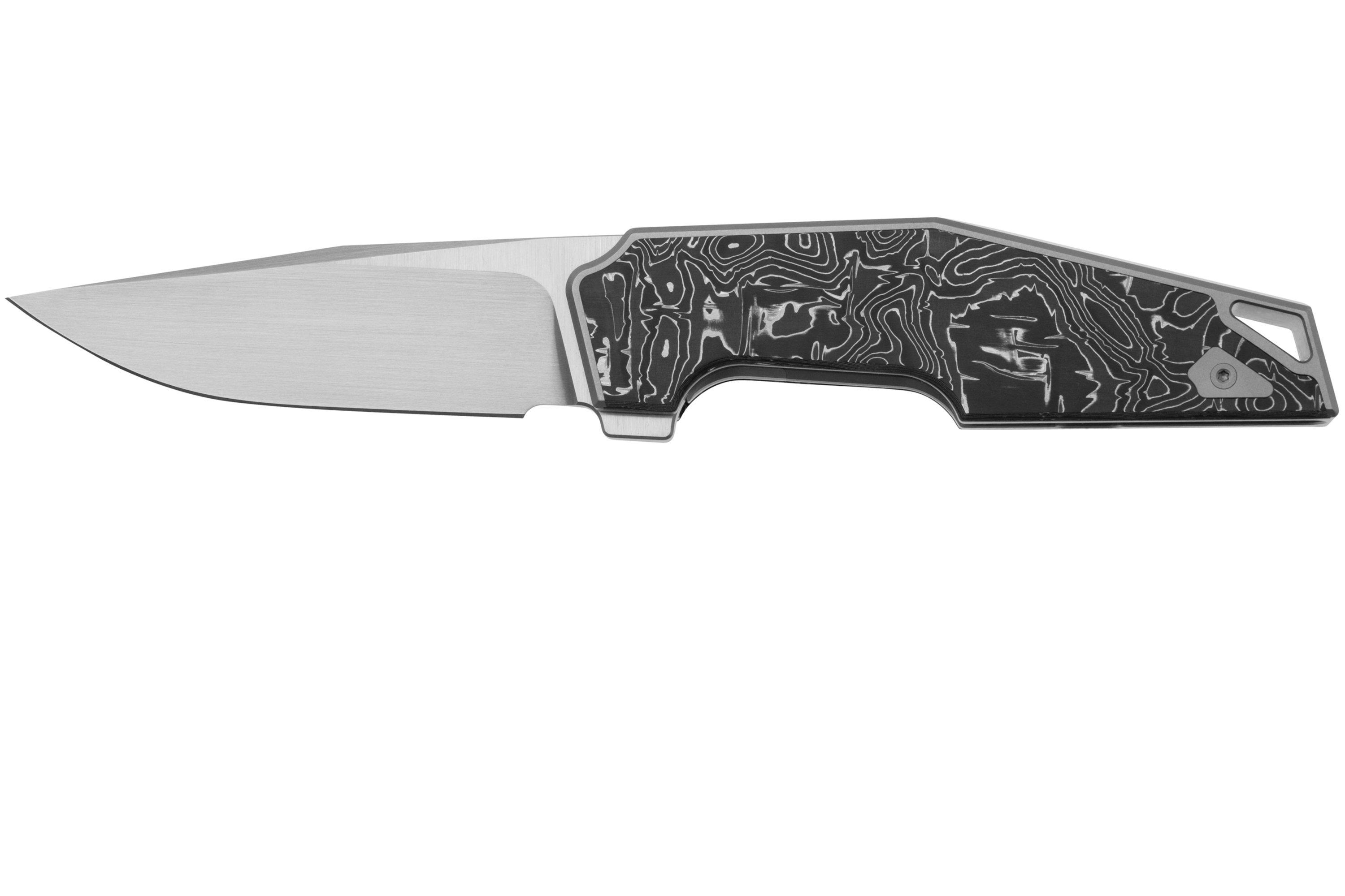 WE Knife OAO One And Only WE230011, Satin CPM 20 CV, Gray Titanium