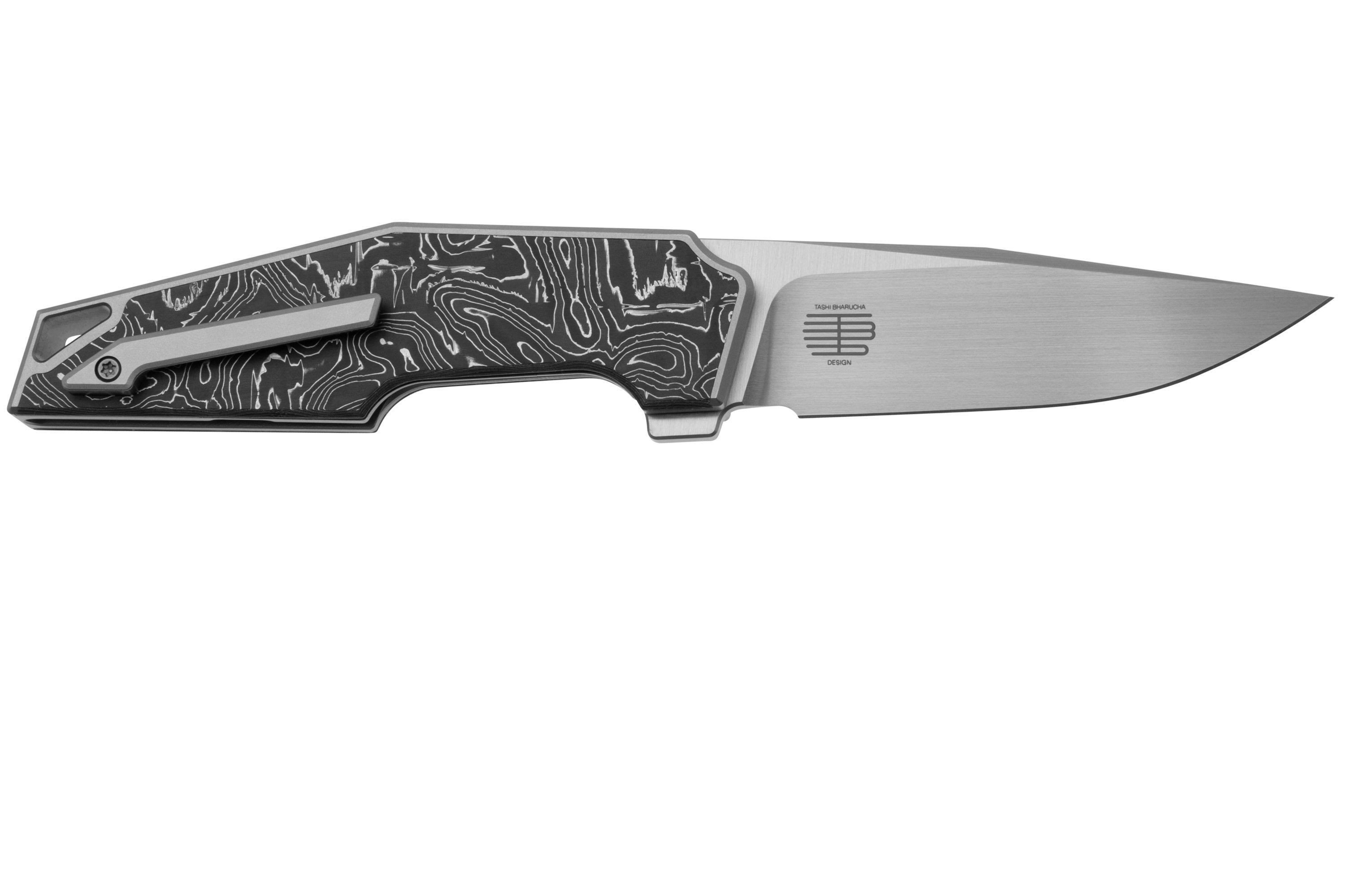 WE Knife OAO One And Only WE230011, Satin CPM 20 CV, Gray Titanium