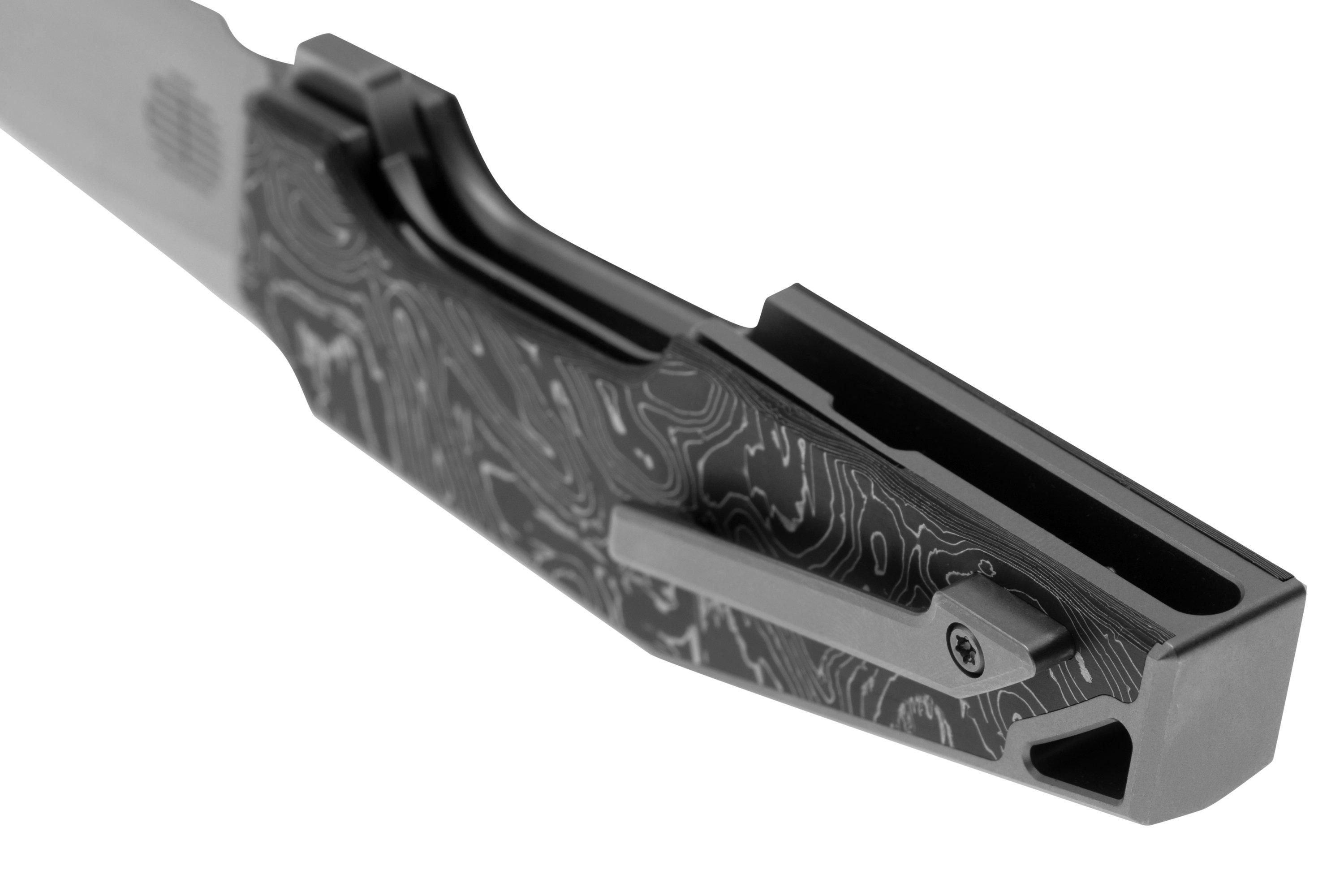 WE Knife OAO One And Only WE230011, Satin CPM 20 CV, Gray Titanium