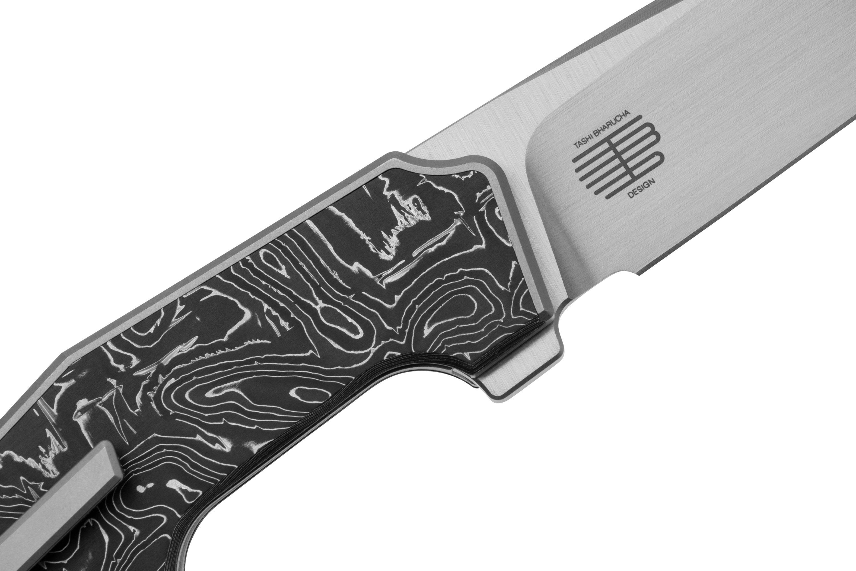 WE Knife OAO One And Only WE230011, Satin CPM 20 CV, Gray Titanium