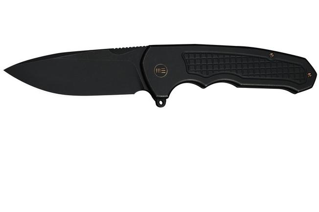 Image for WE Knife Starlash WE23011C-1 Blackwashed Böhler M390, Black Titanium, pocket knife
