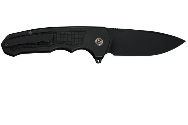 Image for WE Knife Starlash WE23011C-1 Blackwashed Böhler M390, Black Titanium, pocket knife