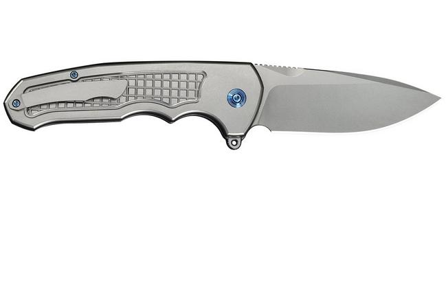 Afbeelding voor WE Knife Starlash WE23011C-2 Stonewashed Böhler M390, Gray Titanium, zakmes