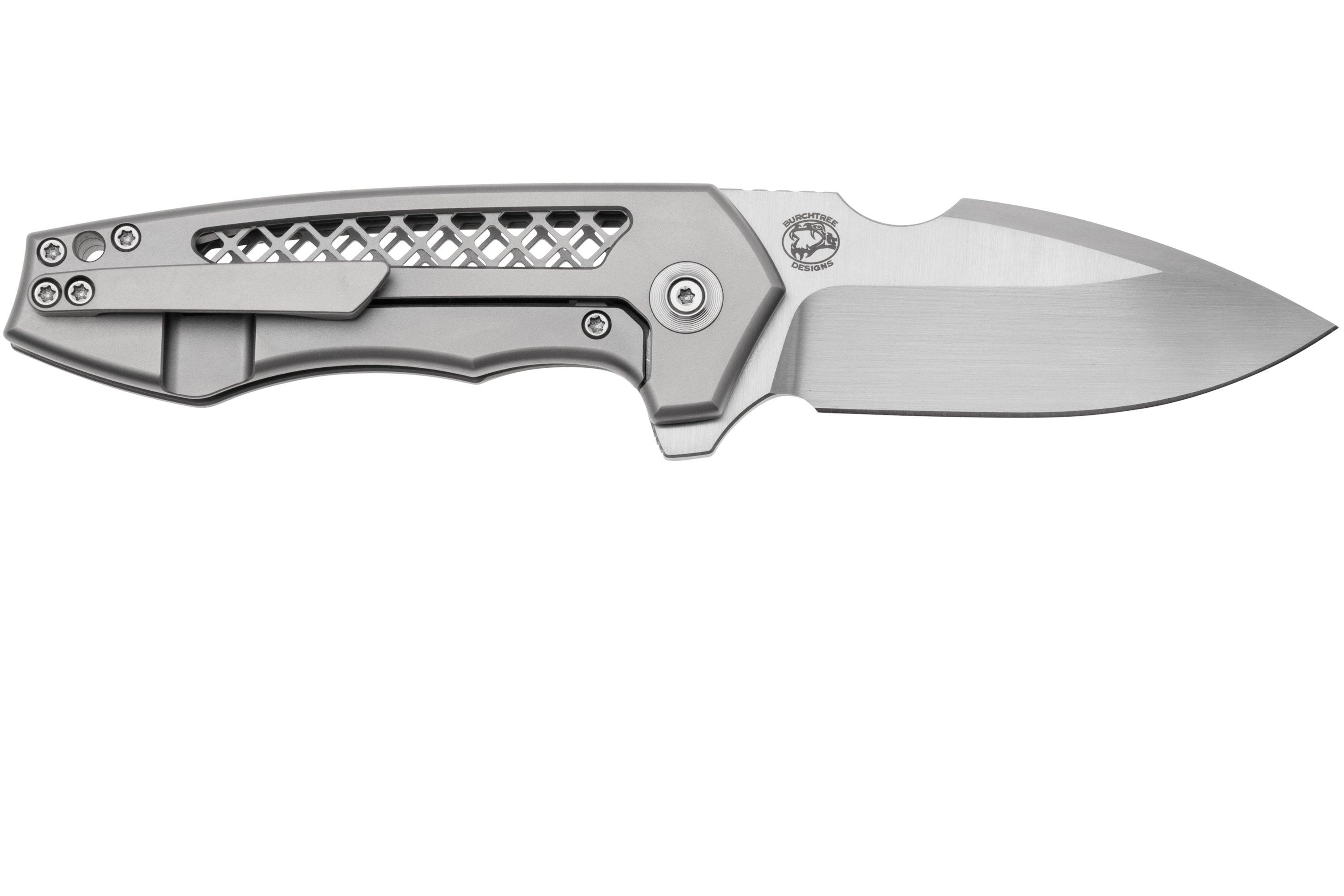 WE Knife Harpen WE230194 Gray Titanium, Taschenmesser, Michael Burch