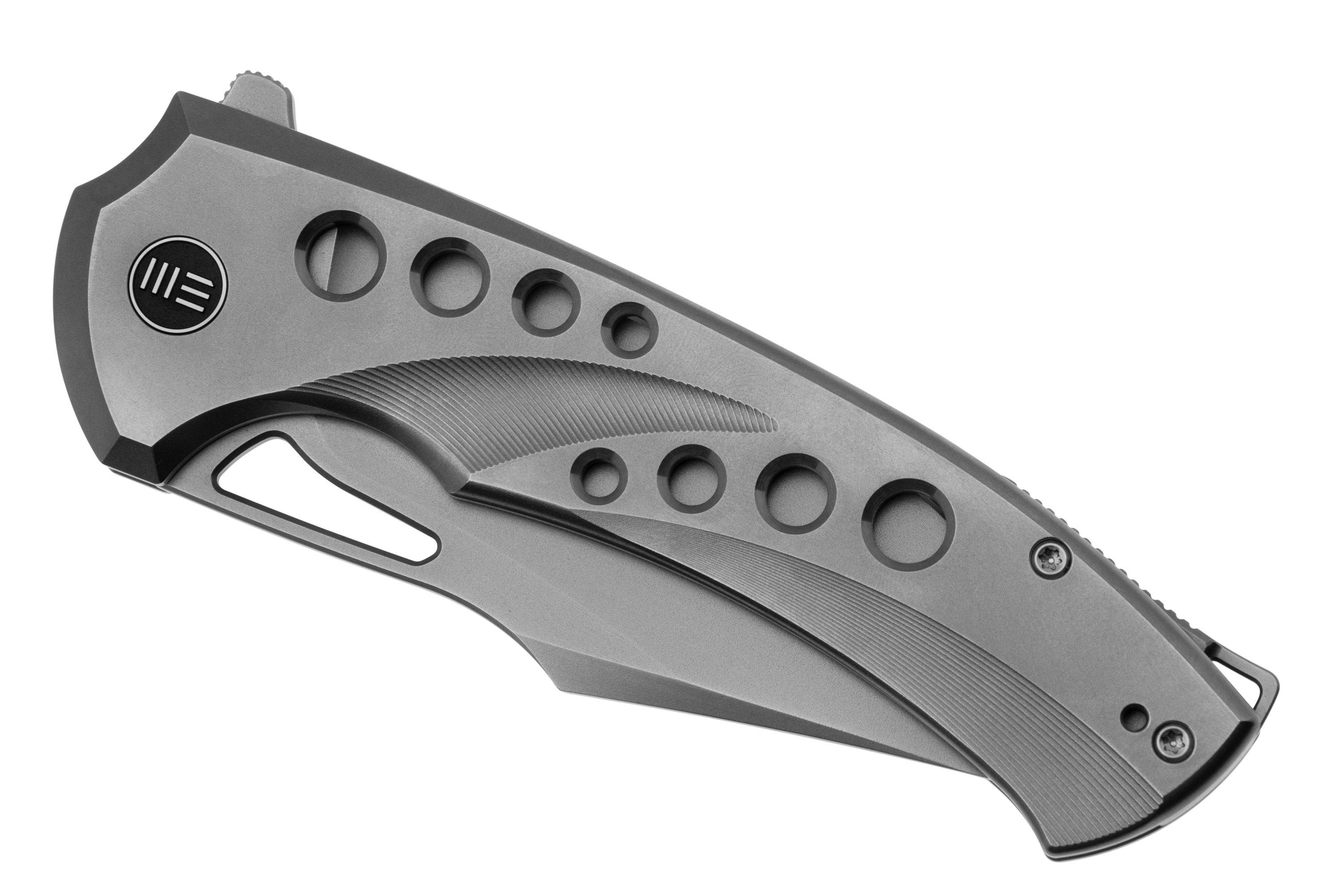 WE Knife Swiftfin WE23051-2 Polished Bead Blasted CPM 20CV, Polished ...