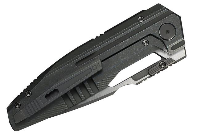 Image for WE Knife Reveille WE23057-2, Limited Edition, Graywashed/Satin Böhler M390, Olive Gray Titanium pocket knife