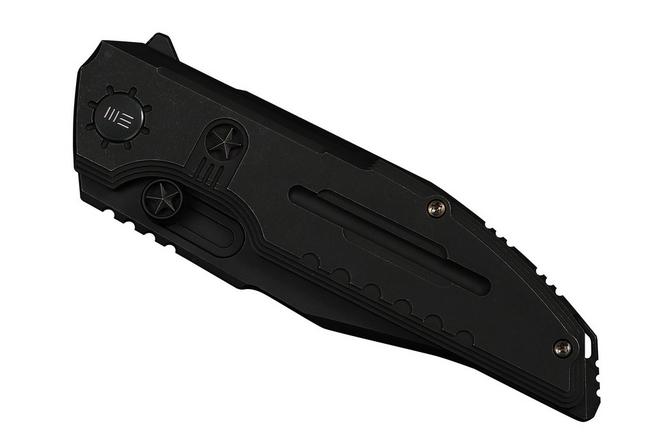 Obraz dla Nóż składany WE Knife Muster Limited Edition WE23058-1, Blackwashed Böhler M390, Black Titanium