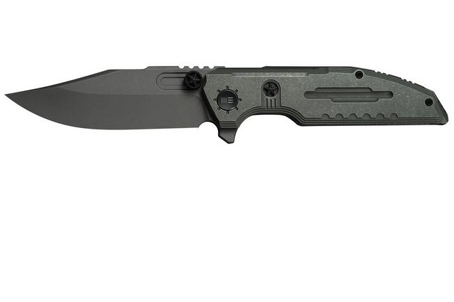 Obraz dla Nóż składany WE Knife Muster Limited Edition WE23058-2, Gray Stonewashed Böhler M390, Olive Gray Titanium