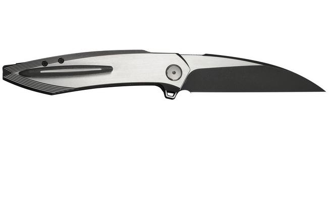 Image pour WE Knife Fluxor WE23071-4 Two-Tone M390, Gray Black Titanium, couteau de poche