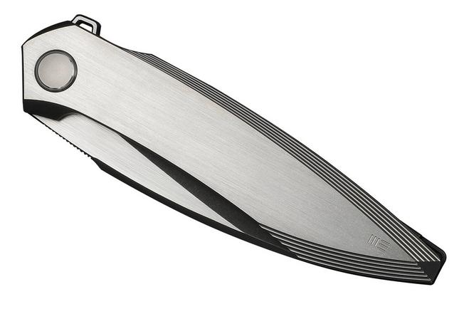 Image pour WE Knife Fluxor WE23071-4 Two-Tone M390, Gray Black Titanium, couteau de poche