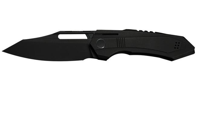 Obraz dla Nóż składany WE Knife Bogey Limited Edition WE23088-1, Blackwashed Böhler M390, Black Titanium