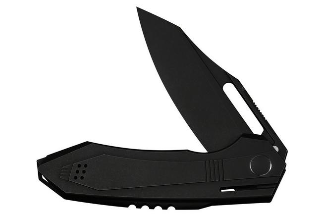 Obraz dla Nóż składany WE Knife Bogey Limited Edition WE23088-1, Blackwashed Böhler M390, Black Titanium