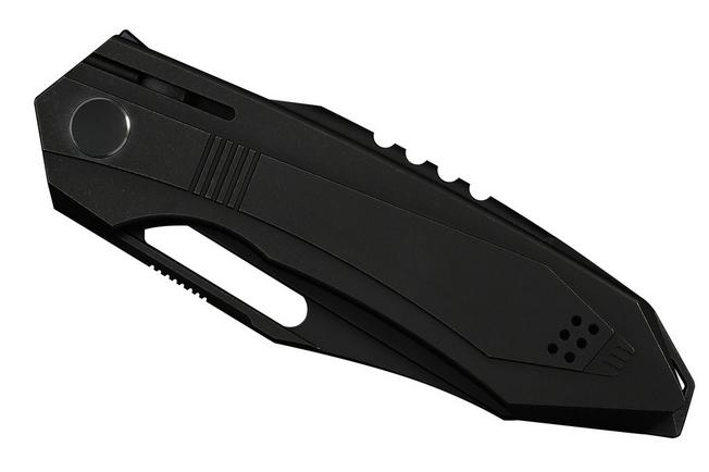 Obraz dla Nóż składany WE Knife Bogey Limited Edition WE23088-1, Blackwashed Böhler M390, Black Titanium