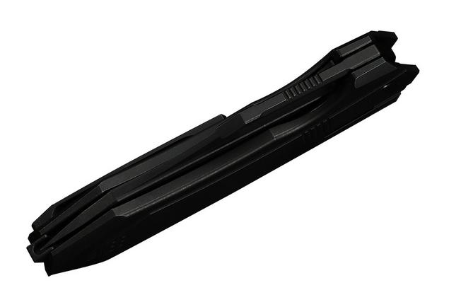 Obraz dla Nóż składany WE Knife Bogey Limited Edition WE23088-1, Blackwashed Böhler M390, Black Titanium