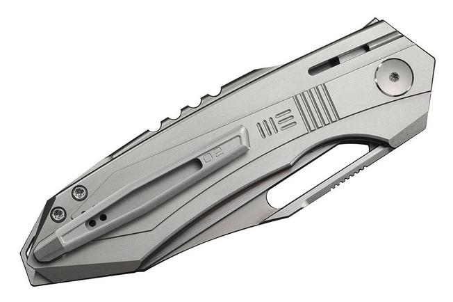 Obraz dla Nóż składany WE Knife Bogey Limited Edition WE23088-2, Stonewashed Böhler M390, Gray Titanium