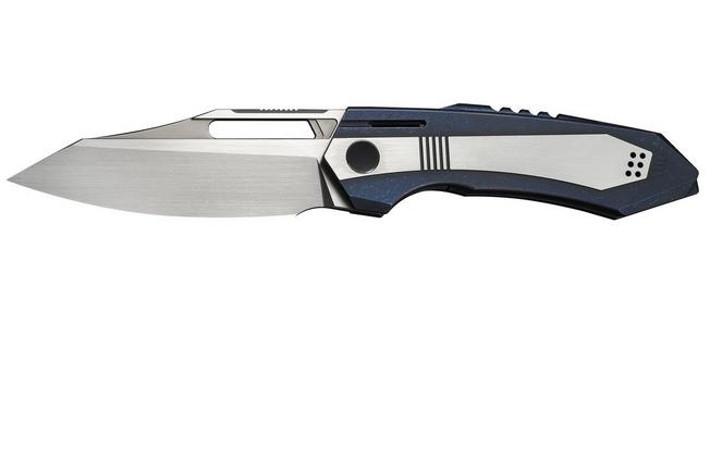 Obraz dla Nóż składany WE Knife Bogey Limited Edition WE23088-3, Satin Böhler M390, Blue/Satin Titanium