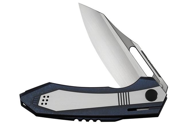 Obraz dla Nóż składany WE Knife Bogey Limited Edition WE23088-3, Satin Böhler M390, Blue/Satin Titanium