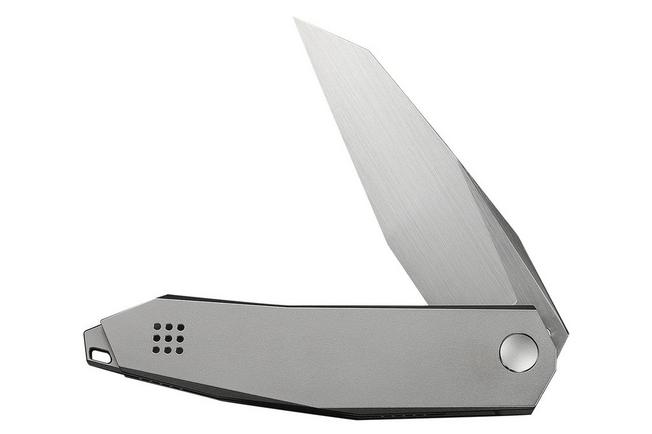 Image pour WE Knife Tally Limited Edition WE23090-2, Hand Rubbed Satin Böhler M390, Bead Blasted Titanium, couteau de poche