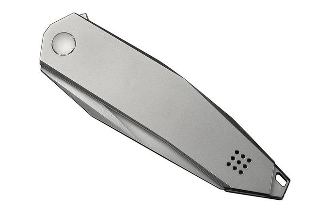 Image pour WE Knife Tally Limited Edition WE23090-2, Hand Rubbed Satin Böhler M390, Bead Blasted Titanium, couteau de poche