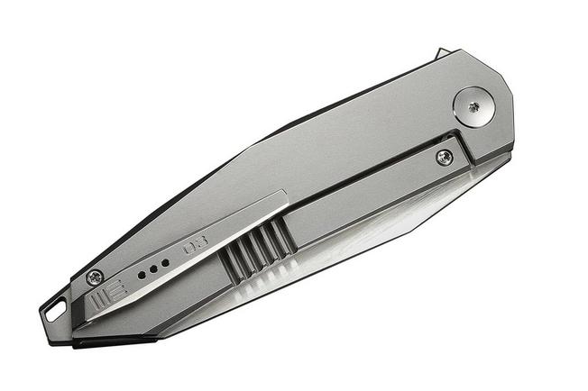 Image pour WE Knife Tally Limited Edition WE23090-2, Hand Rubbed Satin Böhler M390, Bead Blasted Titanium, couteau de poche