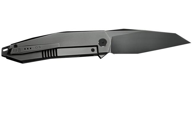 Afbeelding voor WE Knife Tally Limited Edition WE23090-3, Polished Grey Böhler M390, Polished Grey Titanium zakmes