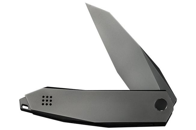 Afbeelding voor WE Knife Tally Limited Edition WE23090-3, Polished Grey Böhler M390, Polished Grey Titanium zakmes