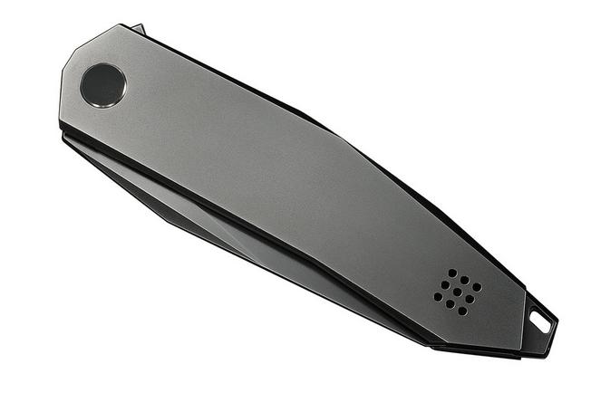 Afbeelding voor WE Knife Tally Limited Edition WE23090-3, Polished Grey Böhler M390, Polished Grey Titanium zakmes