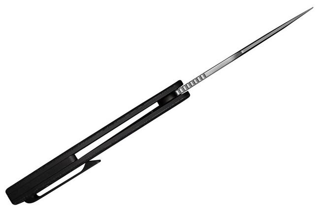 Afbeelding voor WE Knife Essential Knight WE24003-1 Satin Böhler M390, Etched Black Titanium, zakmes, Jason Knight design