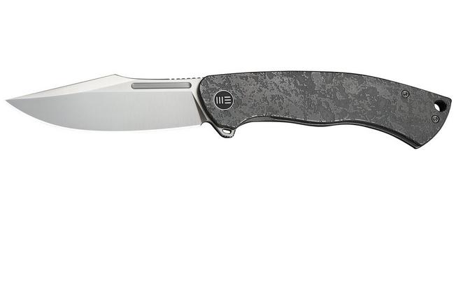 Afbeelding voor WE Knife Essential Knight WE24003-3 Satin Böhler M390, Etched Gray Titanium, zakmes, Jason Knight design