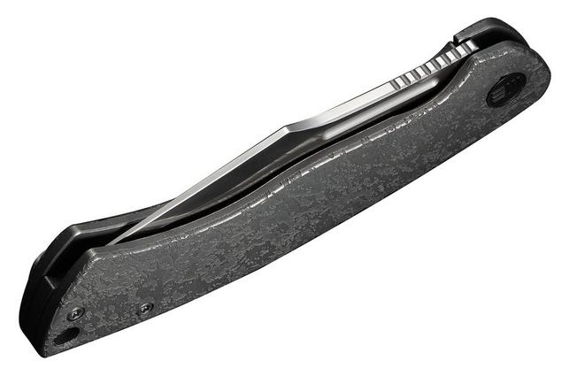 Afbeelding voor WE Knife Essential Knight WE24003-3 Satin Böhler M390, Etched Gray Titanium, zakmes, Jason Knight design