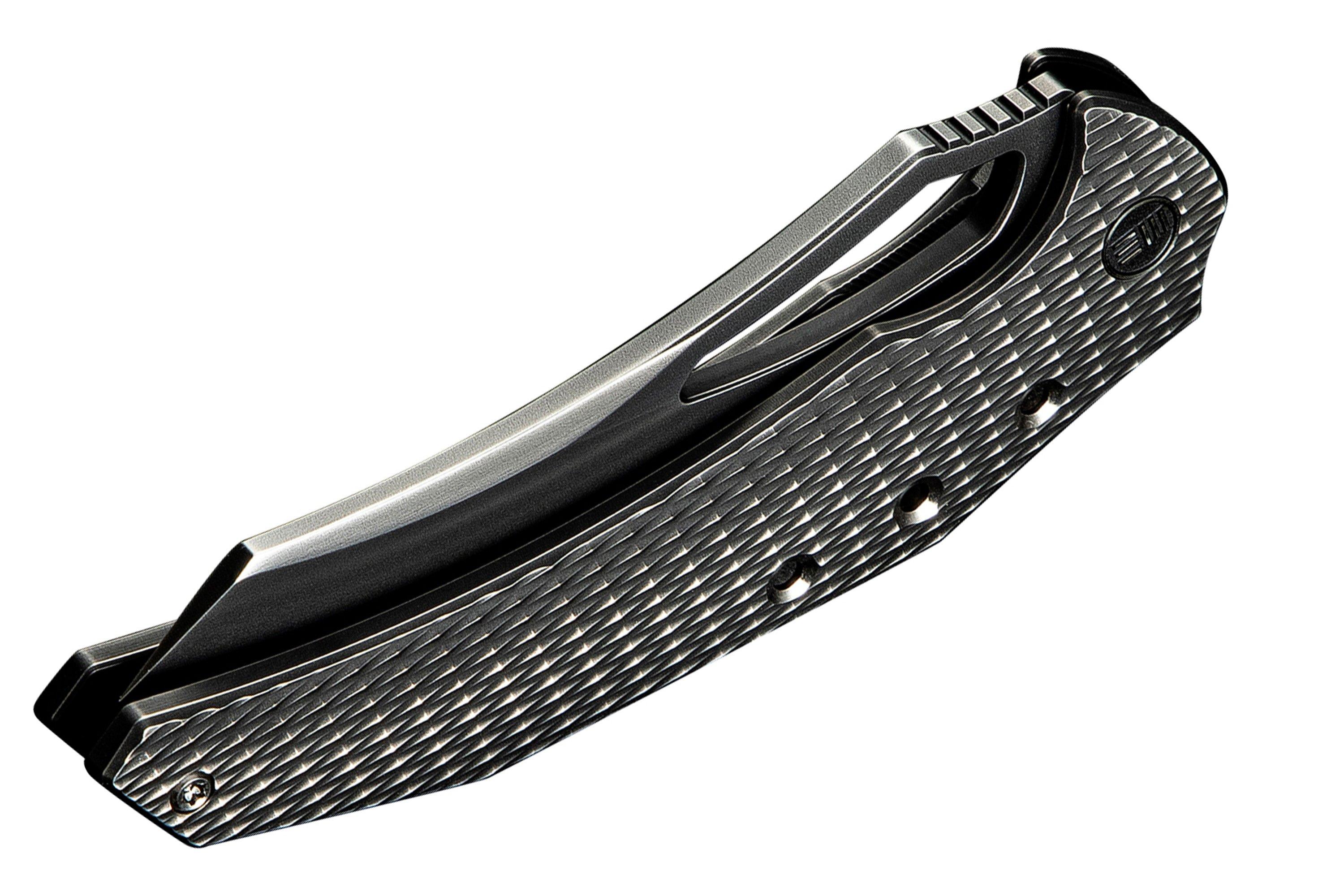 WE Knife Epaulette WE24024-4 Polished Gray Bohler M390 Diamond ...