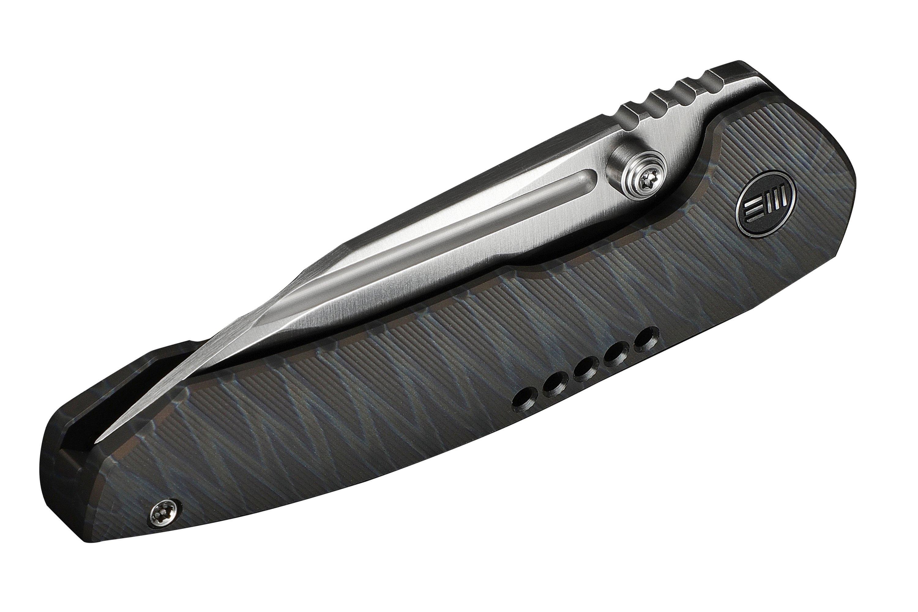WE Knife Micro Trogon WE24043-3 Satin Böhler M390, Tiger Stripe Pattern ...