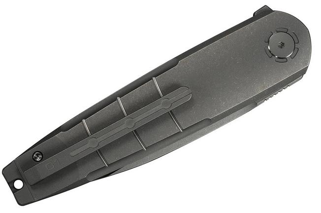 Afbeelding voor WE Knife Hull WE24046-2, Limited Edition, Gray Stonewashed Böhler M390, Gray Titanium zakmes