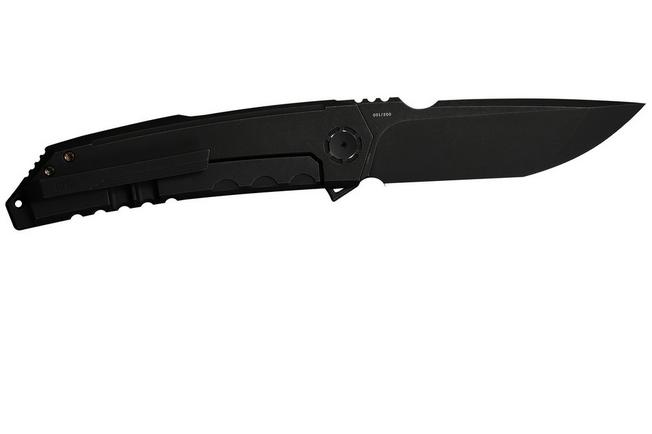 Afbeelding voor WE Knife Capstan Limited Edition WE24047-1, Blackwashed Böhler M390, Black Titanium zakmes
