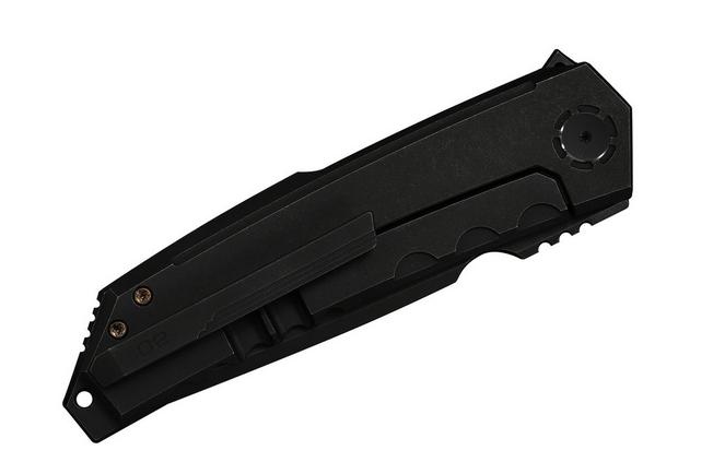 Afbeelding voor WE Knife Capstan Limited Edition WE24047-1, Blackwashed Böhler M390, Black Titanium zakmes