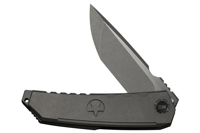 Afbeelding voor WE Knife Capstan Limited Edition WE24047-2, Gray Stonewashed Böhler M390, Gray Titanium zakmes
