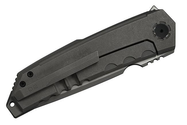 Afbeelding voor WE Knife Capstan Limited Edition WE24047-2, Gray Stonewashed Böhler M390, Gray Titanium zakmes