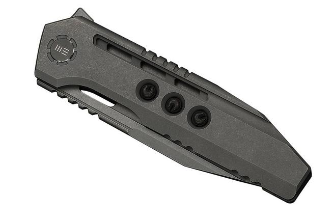 Bild für WE Knife Gunwale Limited Edition WE24048-1, Grey Stonewashed Böhler M390, Grey Titanium Taschenmesser