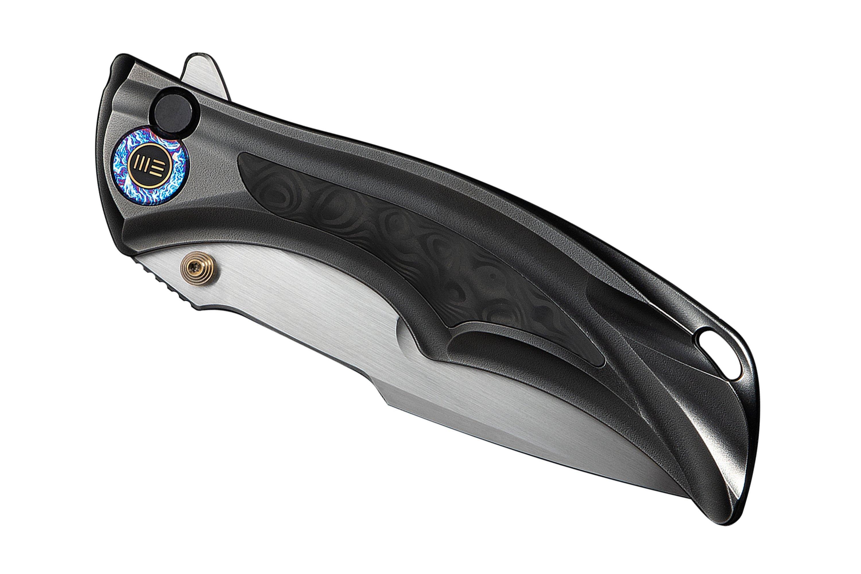 WE Knife Tighe Down WE24054-2 Hand Satin Böhler M390, Integral Polished ...