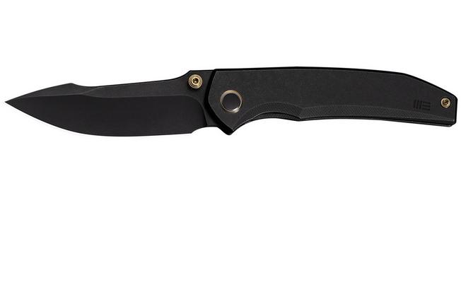 Bild für WE Knife Ryson WE24086-1 Blackwashed Böhler M390, Black Titanium, Taschenmesser, Raven The Pirate Design