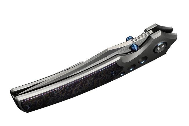 Imagen para WE Knife Skynix WE24087-2, Two Tone Böhler M390, Gray Titanium, Flamed Inlay, navaja