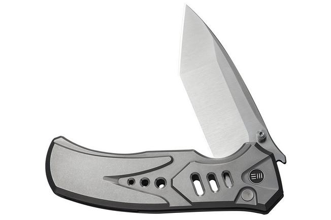 Imagen para WE Knife Zentron WE24094-2 Satin Böhler M390, Gray Titanium, navaja