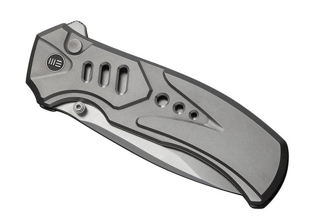 Imagen para WE Knife Zentron WE24094-2 Satin Böhler M390, Gray Titanium, navaja