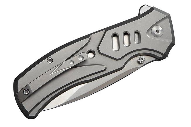 Imagen para WE Knife Zentron WE24094-2 Satin Böhler M390, Gray Titanium, navaja