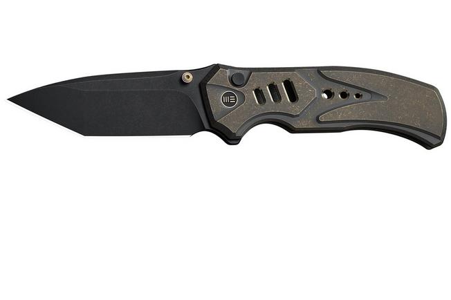 Imagen para WE Knife Zentron WE24094-3 Blackwashed Böhler M390, Bronze Titanium, navaja