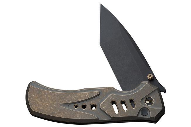 Imagen para WE Knife Zentron WE24094-3 Blackwashed Böhler M390, Bronze Titanium, navaja
