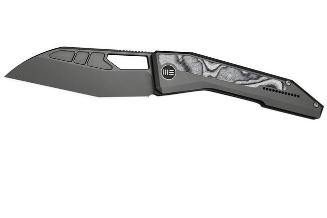 Bild für We Knife Inceptus WE25017-1, Gray Stonewashed M390, Black/White G10 Taschenmesser, Robert Saniscalchi Design