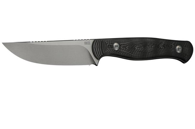 Afbeelding voor WE Knife Notchline WE25047-1, Stonewashed CPM S35VN, Blade Milled Rose Carbon Fiber jachtmes