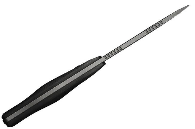 Afbeelding voor WE Knife Notchline WE25047-1, Stonewashed CPM S35VN, Blade Milled Rose Carbon Fiber jachtmes
