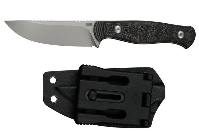 Afbeelding voor WE Knife Notchline WE25047-1, Stonewashed CPM S35VN, Blade Milled Rose Carbon Fiber jachtmes